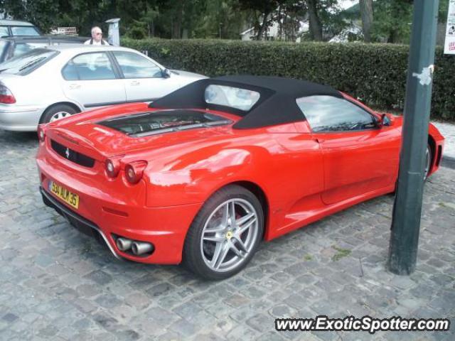 Ferrari F430 spotted in SPA Francochamps, Belgium