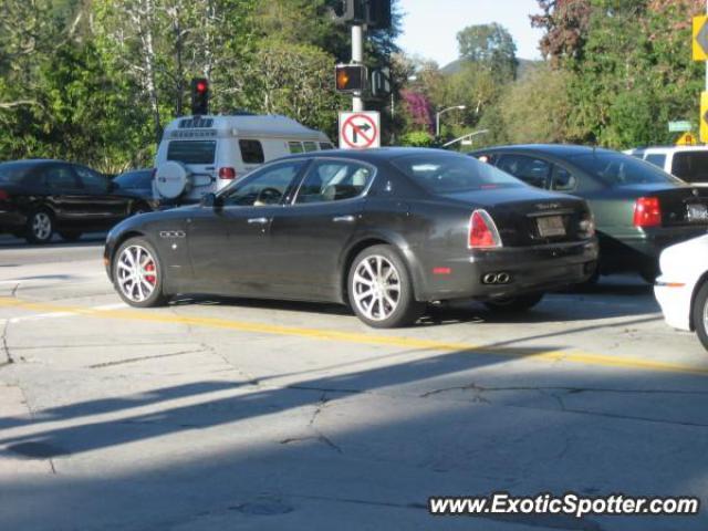 Maserati Quattroporte spotted in Los Angeles, California