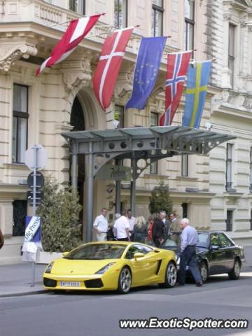 Lamborghini Gallardo spotted in Vienna, Austria