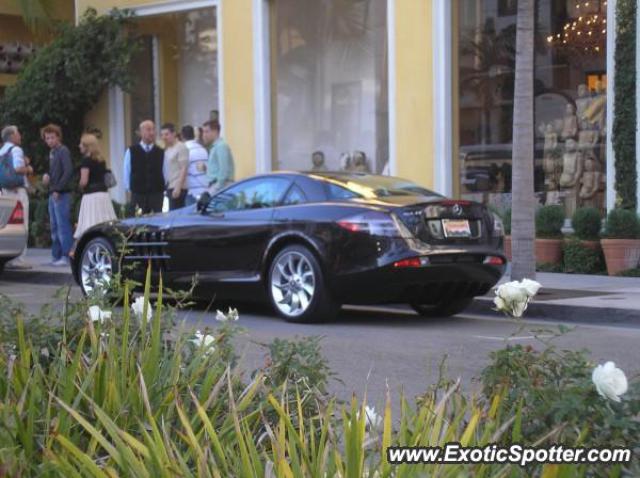 Mercedes SLR spotted in Beverly hills, California