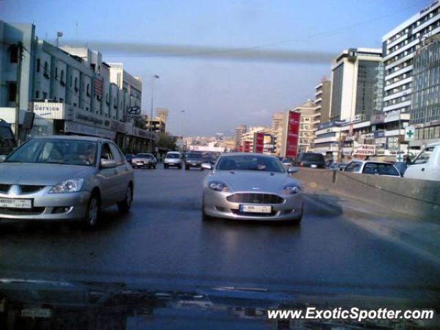 Aston Martin DB9 spotted in Dora, Lebanon