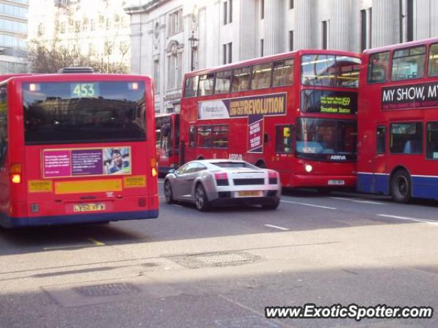 Lamborghini Gallardo spotted in London, United Kingdom