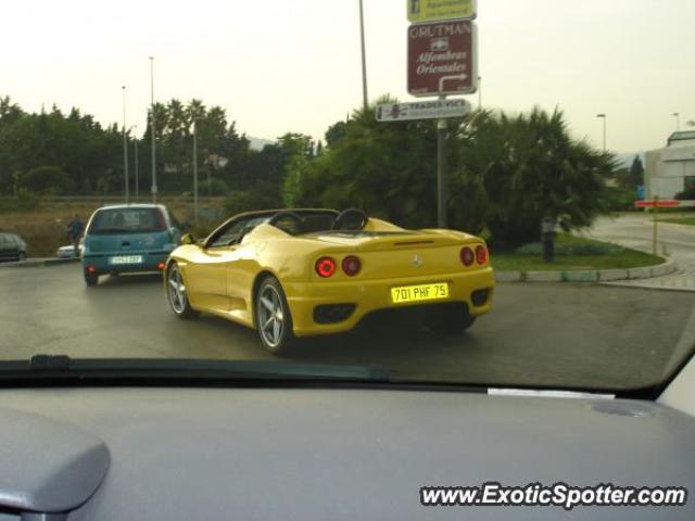 Ferrari 360 Modena spotted in Valencia, Spain