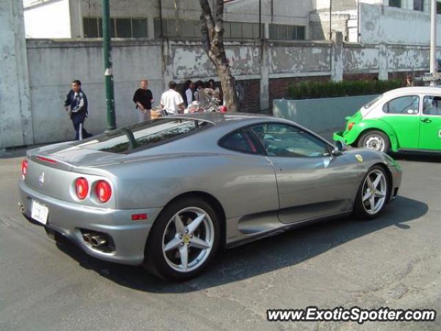 Ferrari 360 Modena spotted in Mexico, Mexico