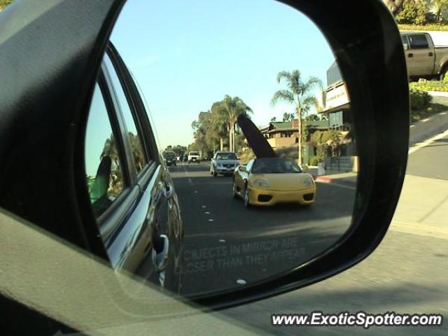 Ferrari 360 Modena spotted in Newport, California