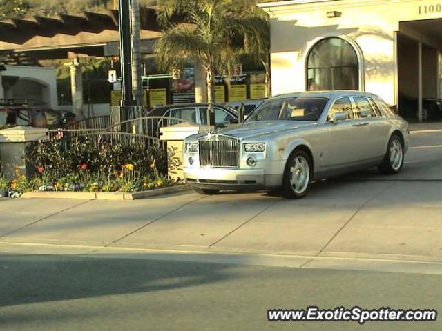 Rolls Royce Phantom spotted in Newport, California