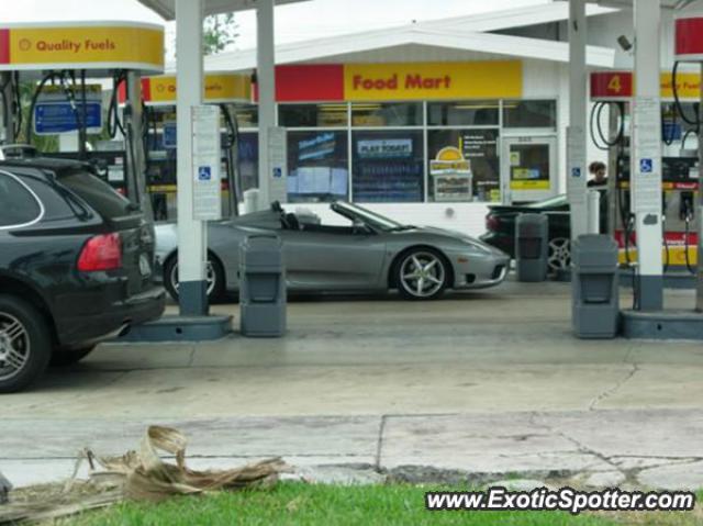 Ferrari 360 Modena spotted in Miami, Florida