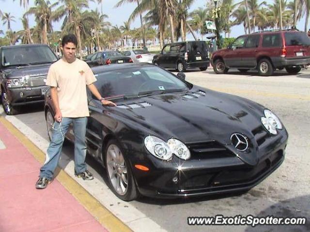 Mercedes SLR spotted in Miami, Florida