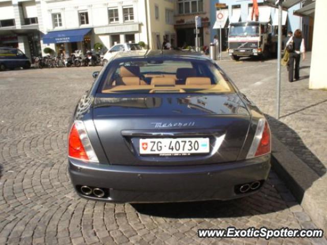 Maserati Quattroporte spotted in Zurich, Switzerland