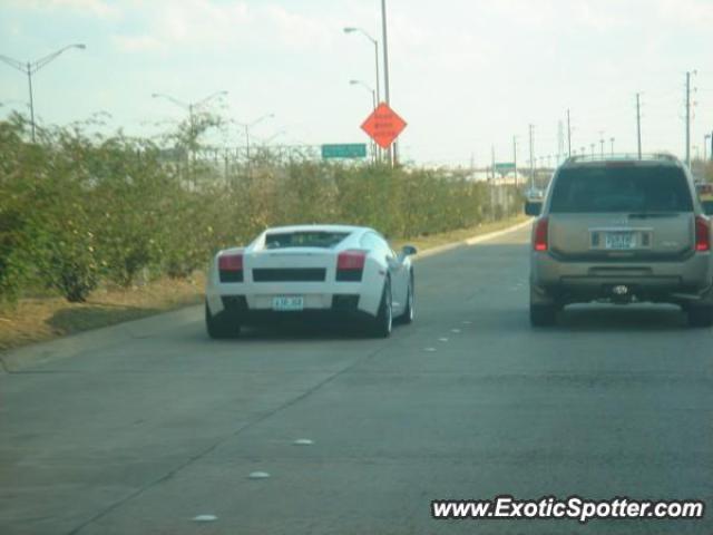 Lamborghini Gallardo spotted in Dallas, Texas