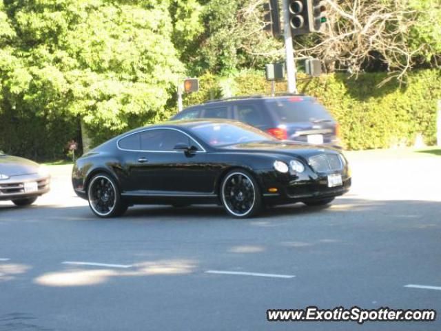 Bentley Continental spotted in Los Angeles, California