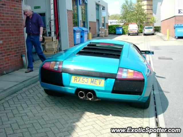 Lamborghini Murcielago spotted in Romsey, United Kingdom