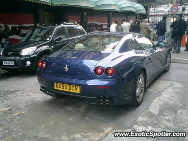 Ferrari 612 spotted in London, United Kingdom