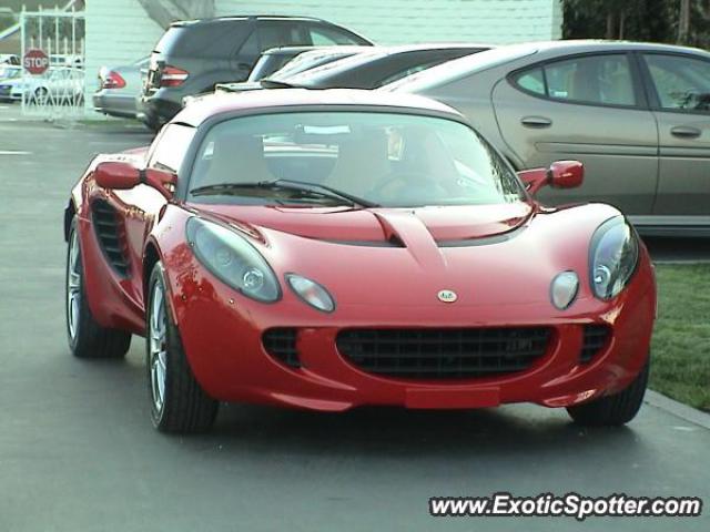 Lotus Elise spotted in Newport, California