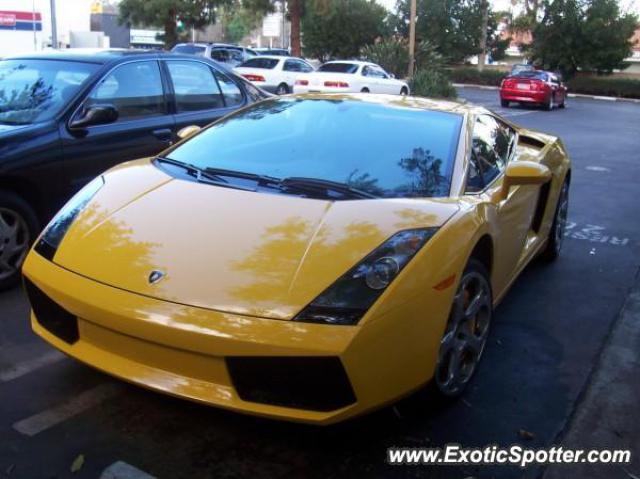 Lamborghini Gallardo spotted in Canoga, California