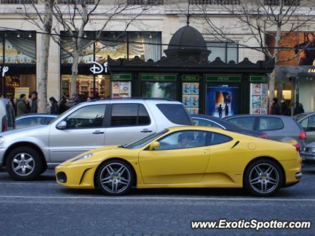 Ferrari F430 spotted in Paris, France