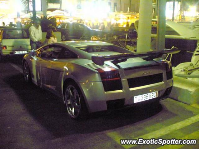 Lamborghini Gallardo spotted in Marbella, Spain