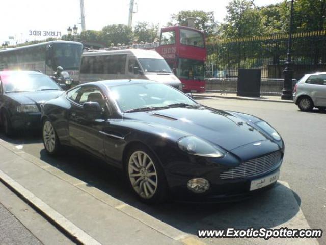 Aston Martin Vanquish spotted in Paris, France