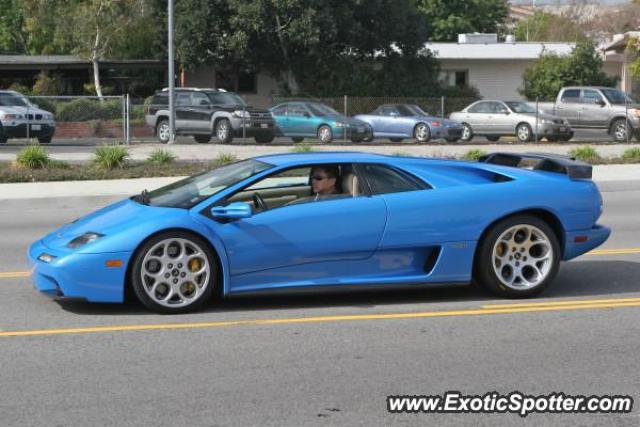 Lamborghini Diablo spotted in Calabasas, California