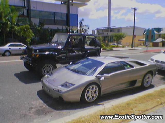 Lamborghini Diablo spotted in Brisbane, Australia