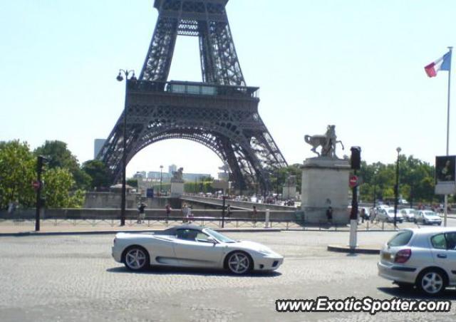 Ferrari 360 Modena spotted in Paris, France