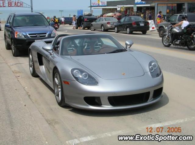 Porsche Carrera GT spotted in Sauble Beach, Canada