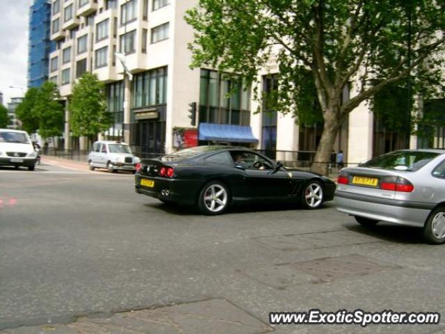 Ferrari 575M spotted in London, United Kingdom