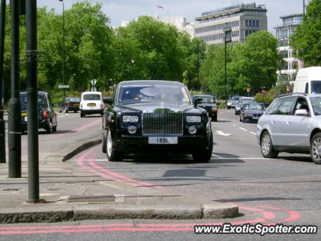 Rolls Royce Phantom spotted in London, United Kingdom