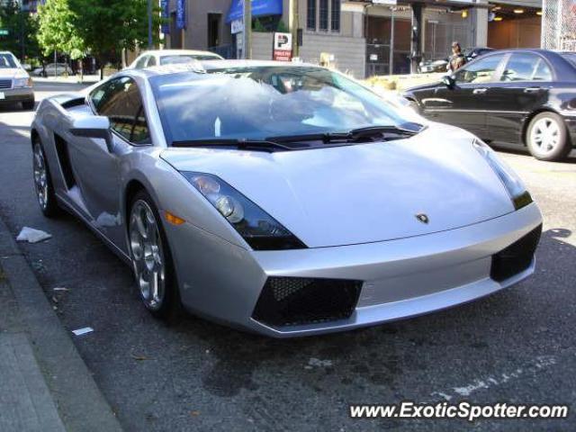 Lamborghini Gallardo spotted in Vancouver, Canada