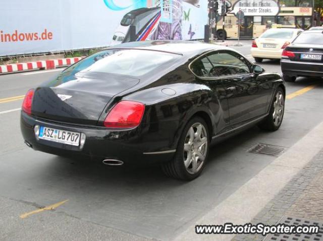 Bentley Continental spotted in Berlin, Germany