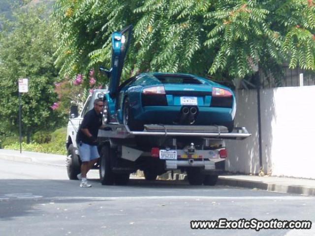 Lamborghini Murcielago spotted in Los Gatos, California