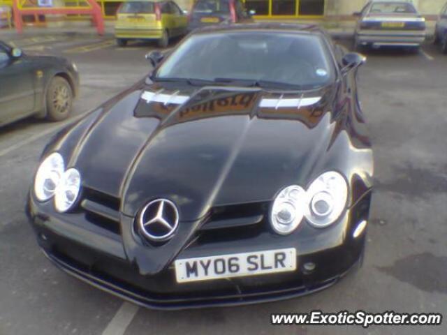 Mercedes SLR spotted in Chippenham, United Kingdom