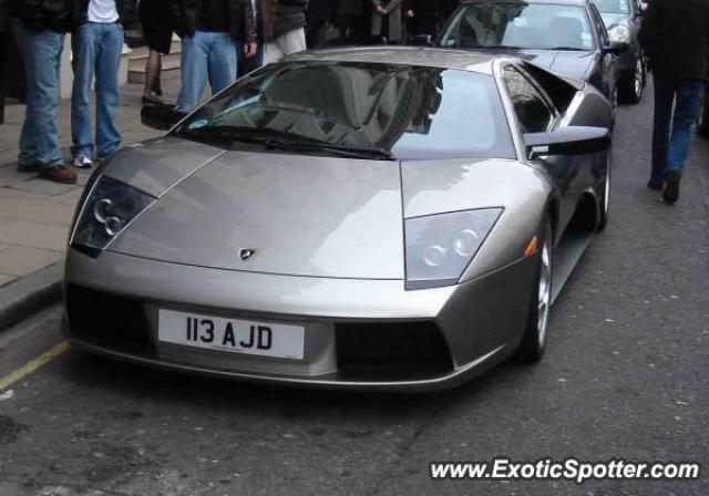 Lamborghini Murcielago spotted in London, United Kingdom