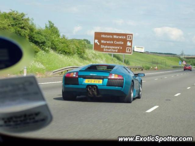 Lamborghini Murcielago spotted in Near Warwick, United Kingdom