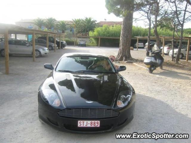 Aston Martin DB9 spotted in Saint Tropez, France