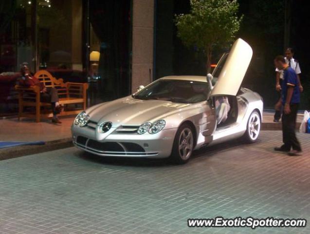 Mercedes SLR spotted in Dubai, United Arab Emirates