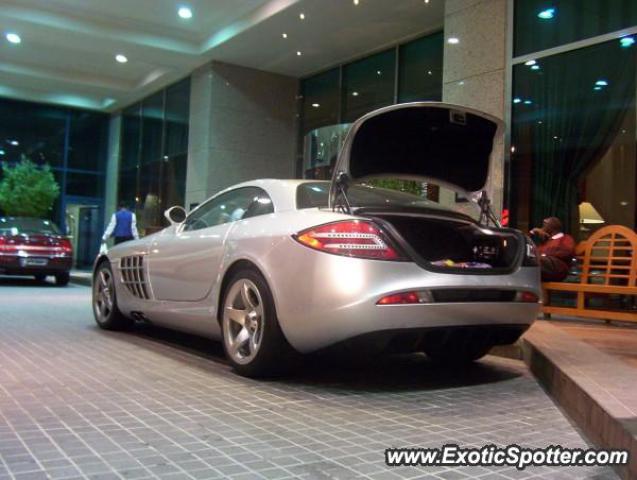 Mercedes SLR spotted in Dubai, United Arab Emirates