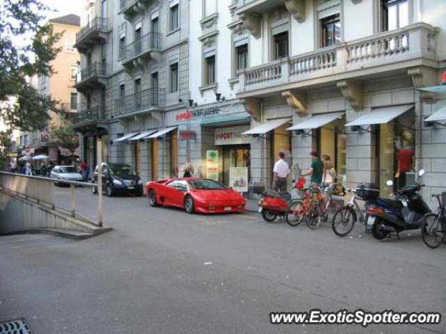 Lamborghini Diablo spotted in Zurich, Switzerland