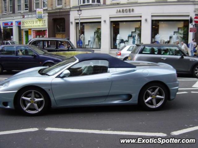 Ferrari 360 Modena spotted in London, United Kingdom