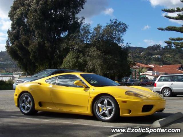 Ferrari 360 Modena spotted in Malibu, California