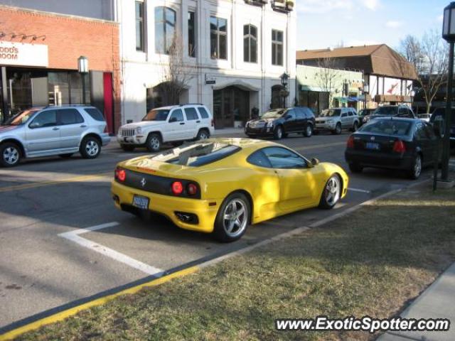 Ferrari 360 Modena spotted in Birmingham, Michigan