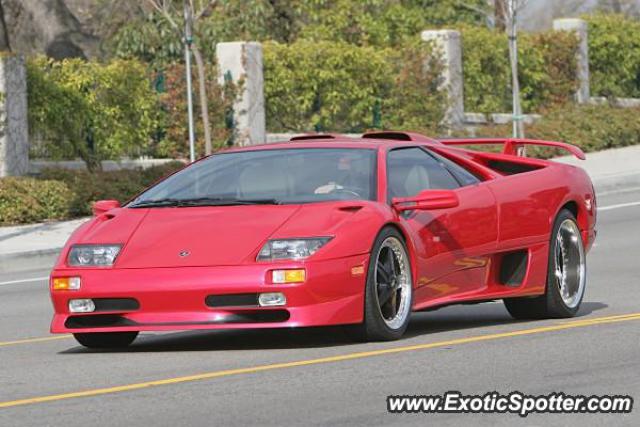 Lamborghini Diablo spotted in Calabasas, California