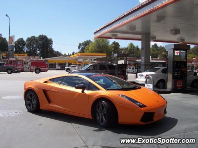 Lamborghini Gallardo spotted in Calabasas, California