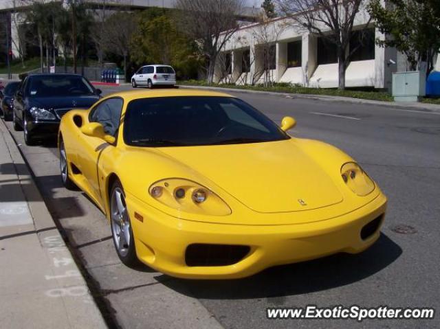 Ferrari 360 Modena spotted in Calabasas, California