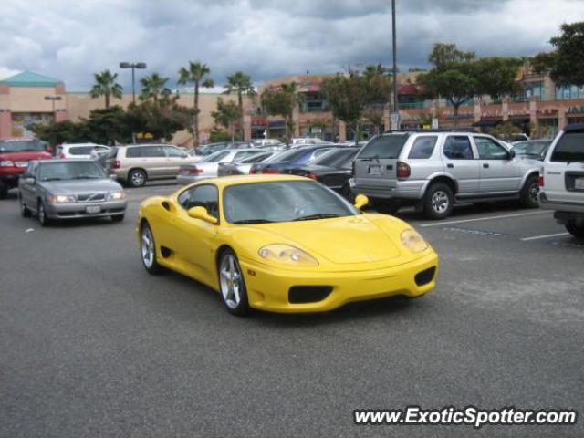 Ferrari 360 Modena spotted in Rowland Heights, California