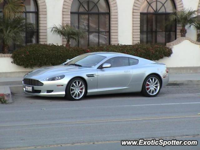 Aston Martin DB9 spotted in Newport, California