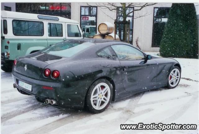 Ferrari 612 spotted in Brussels, Belgium