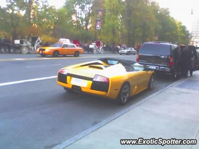 Lamborghini Murcielago spotted in NY, New York