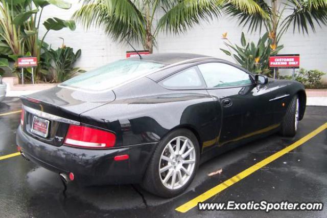 Aston Martin Vanquish spotted in La Jolla, California