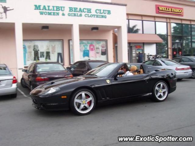 Ferrari 575M spotted in Malibu, California